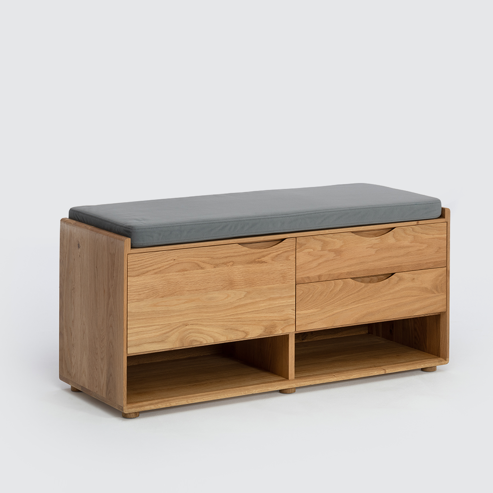 arctic-holz-primera-saisho-sitzbank-eiche-massivholz-garderobenbank image 1