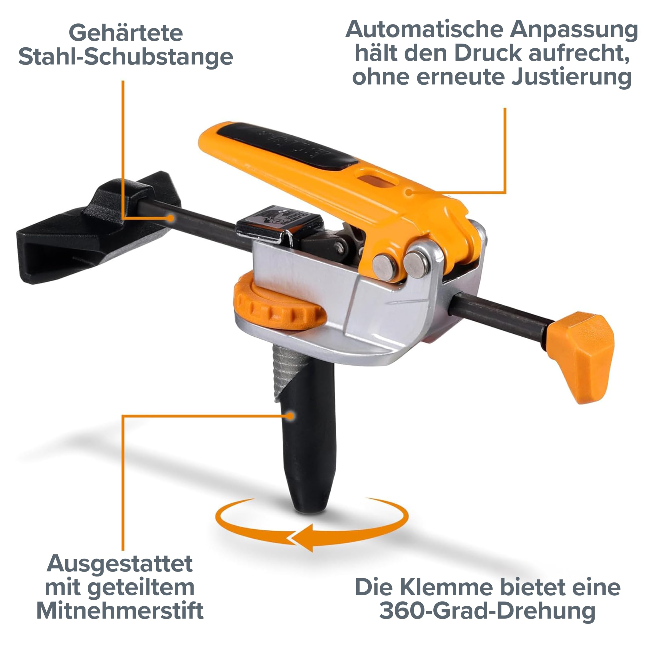 bora-dog-clamp-20-mm-hundloch-auto-adjust-11-250-kg image 2