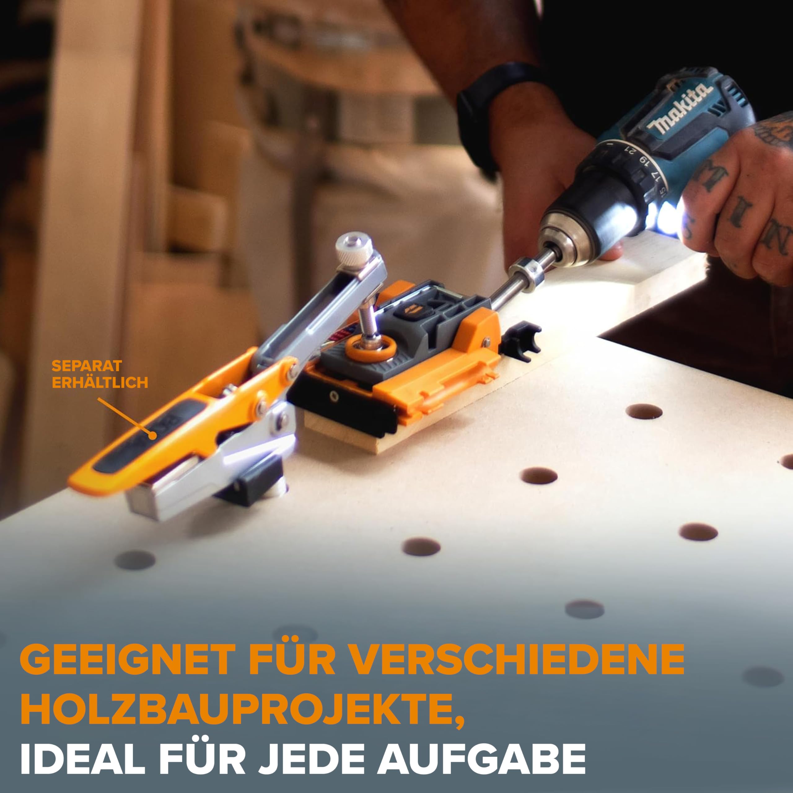 bora-mini-pocket-hole-jig-taschenloch-bohrschablone-set image 8