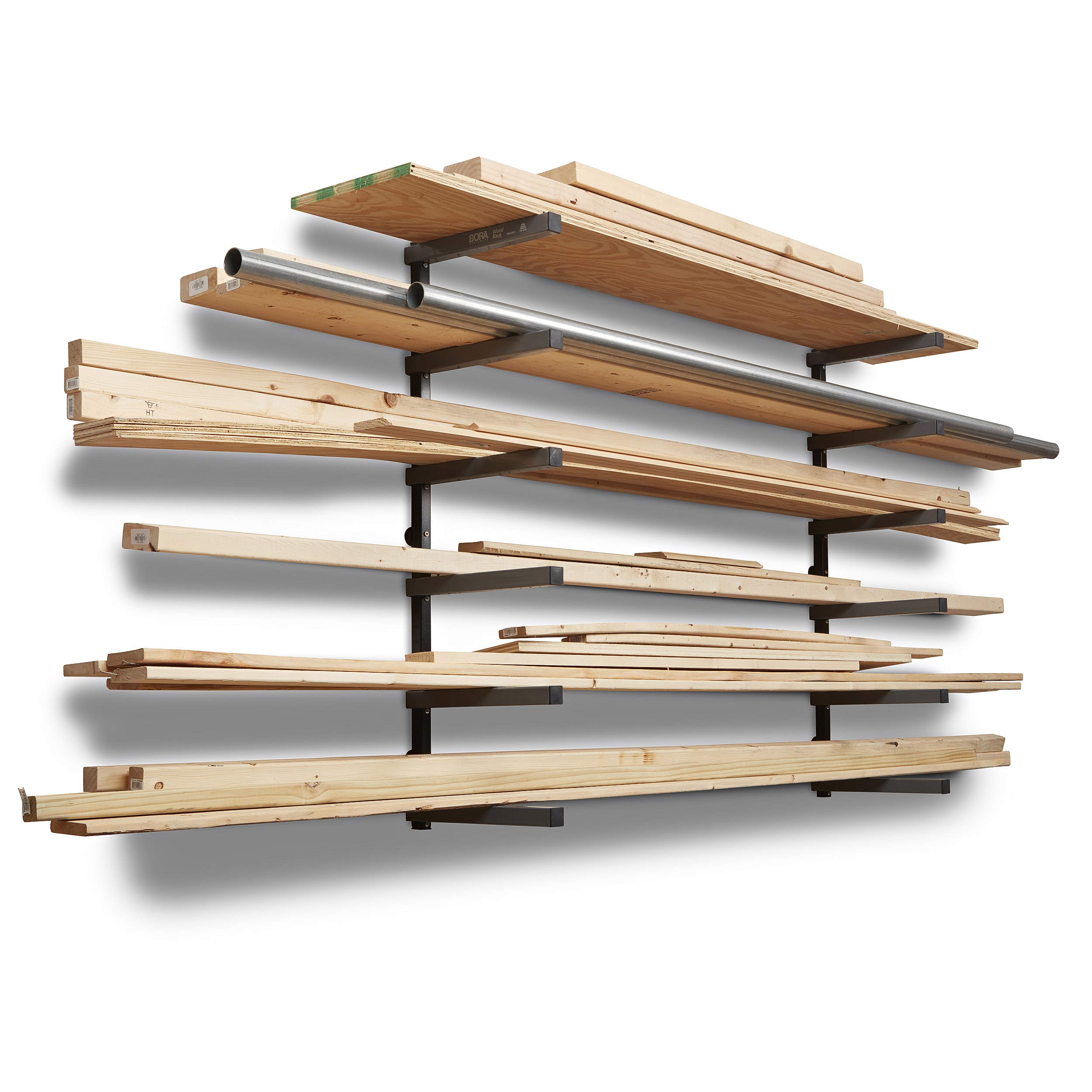bora-pbr-006b-holzregal-wand-6-ebenen-metall image 1