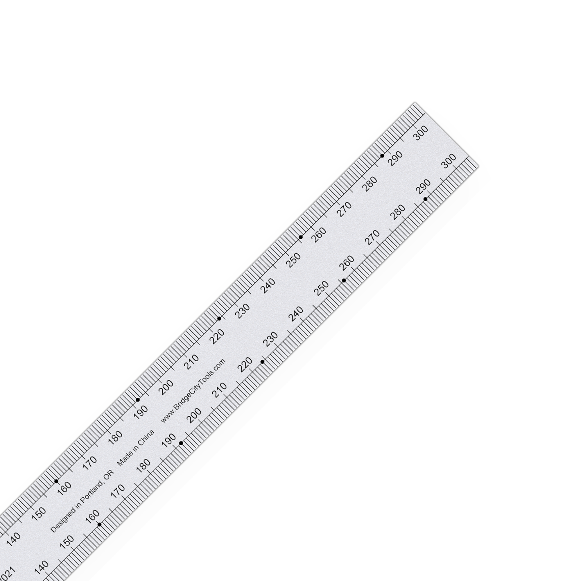 bridge-city-sr-12-m-stahllineal-metrisch-300mm image 7