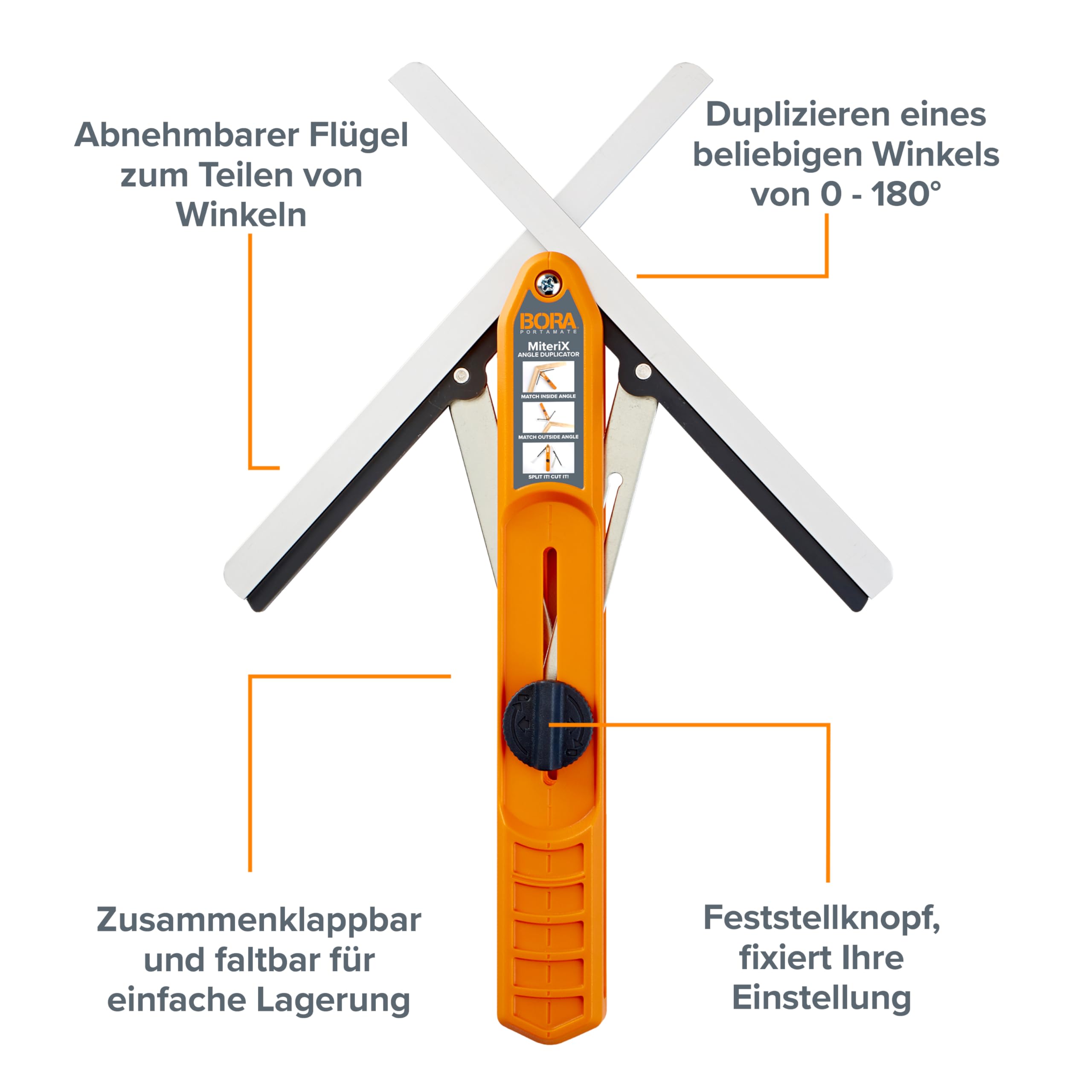 bora-miterix-530401-winkelmesser-aluminium-gehrung image 2