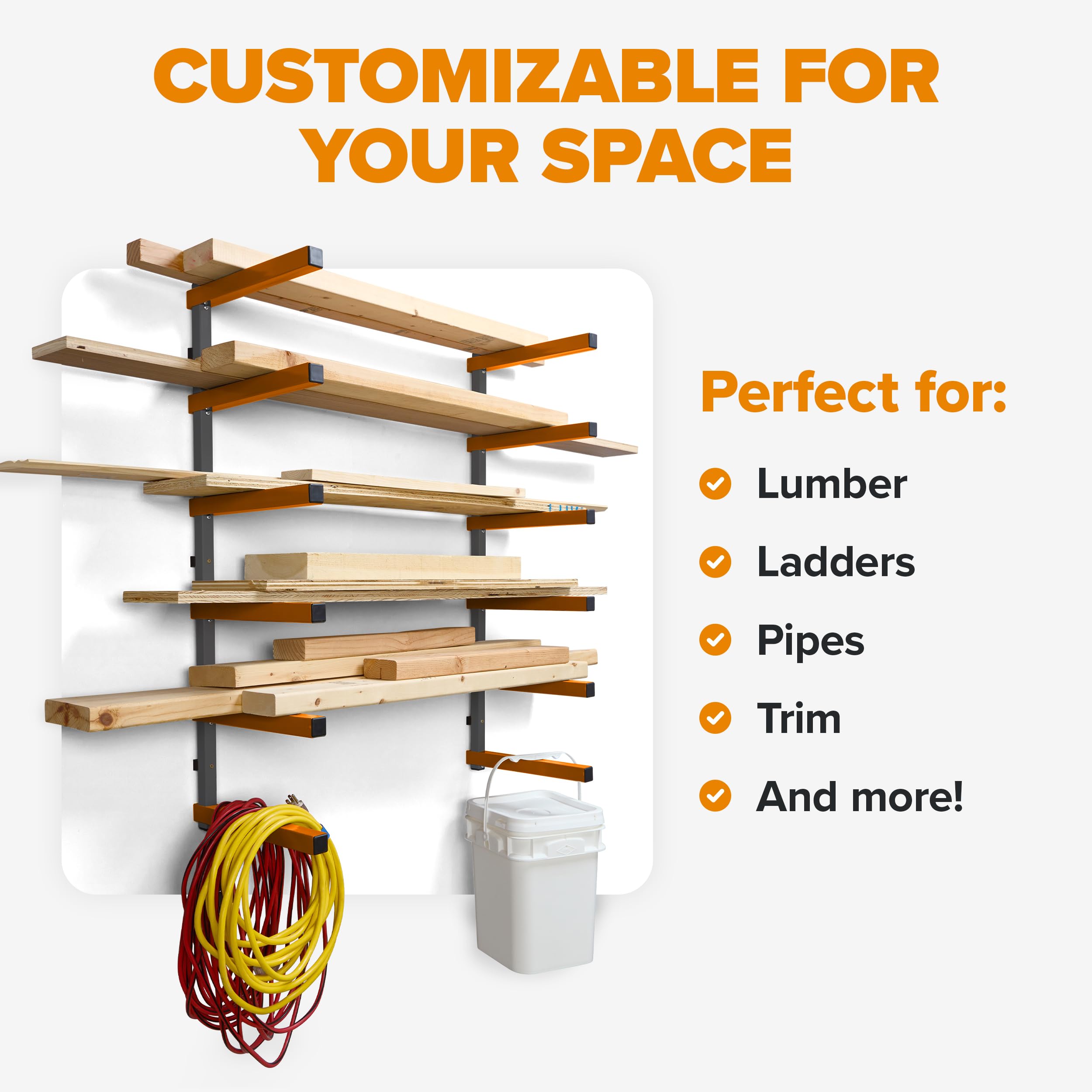 bora-wall-racks-wandregal-holz-6-ebenen-orange-metall image 4
