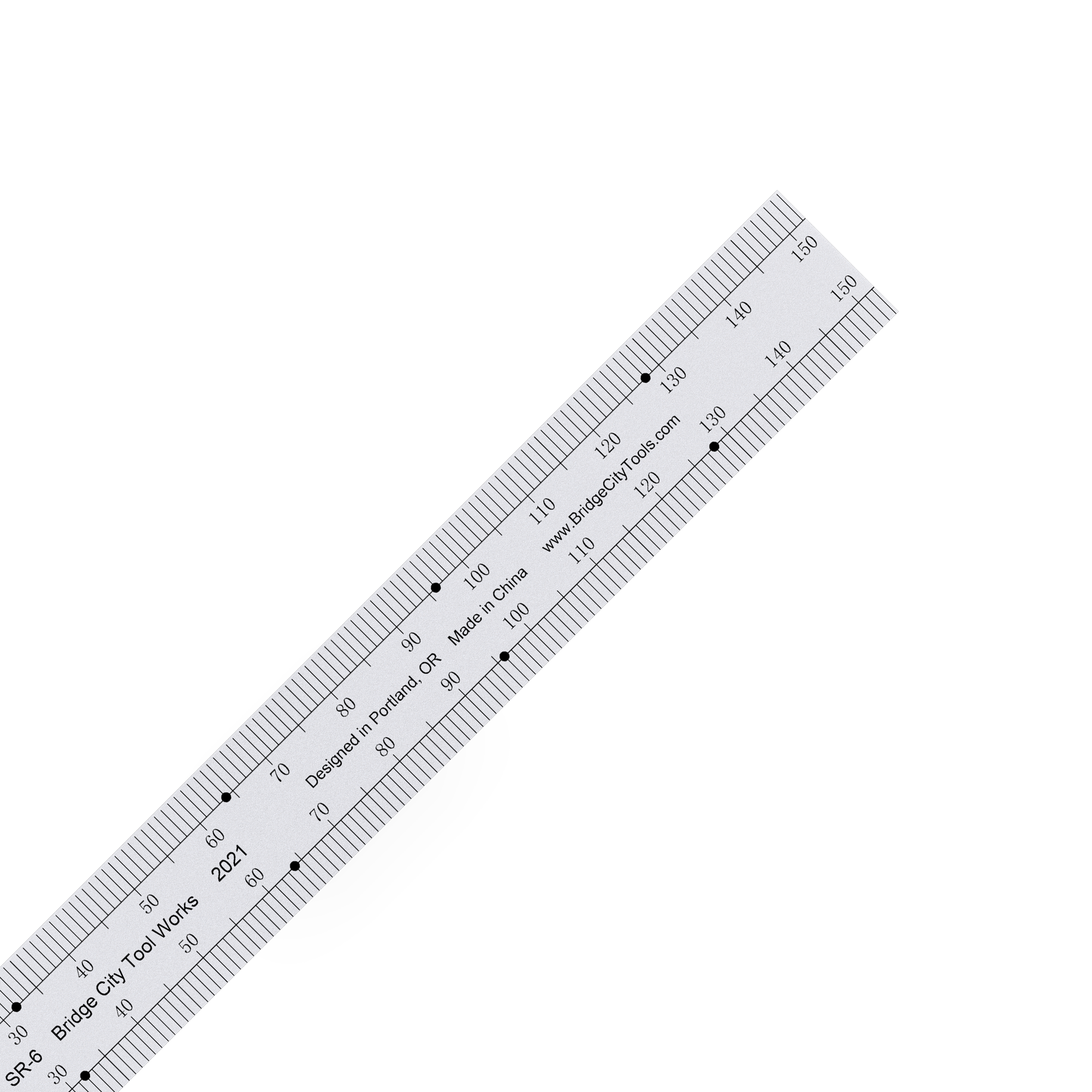 bridge-city-sr-12-m-stahllineal-metrisch-300mm image 6